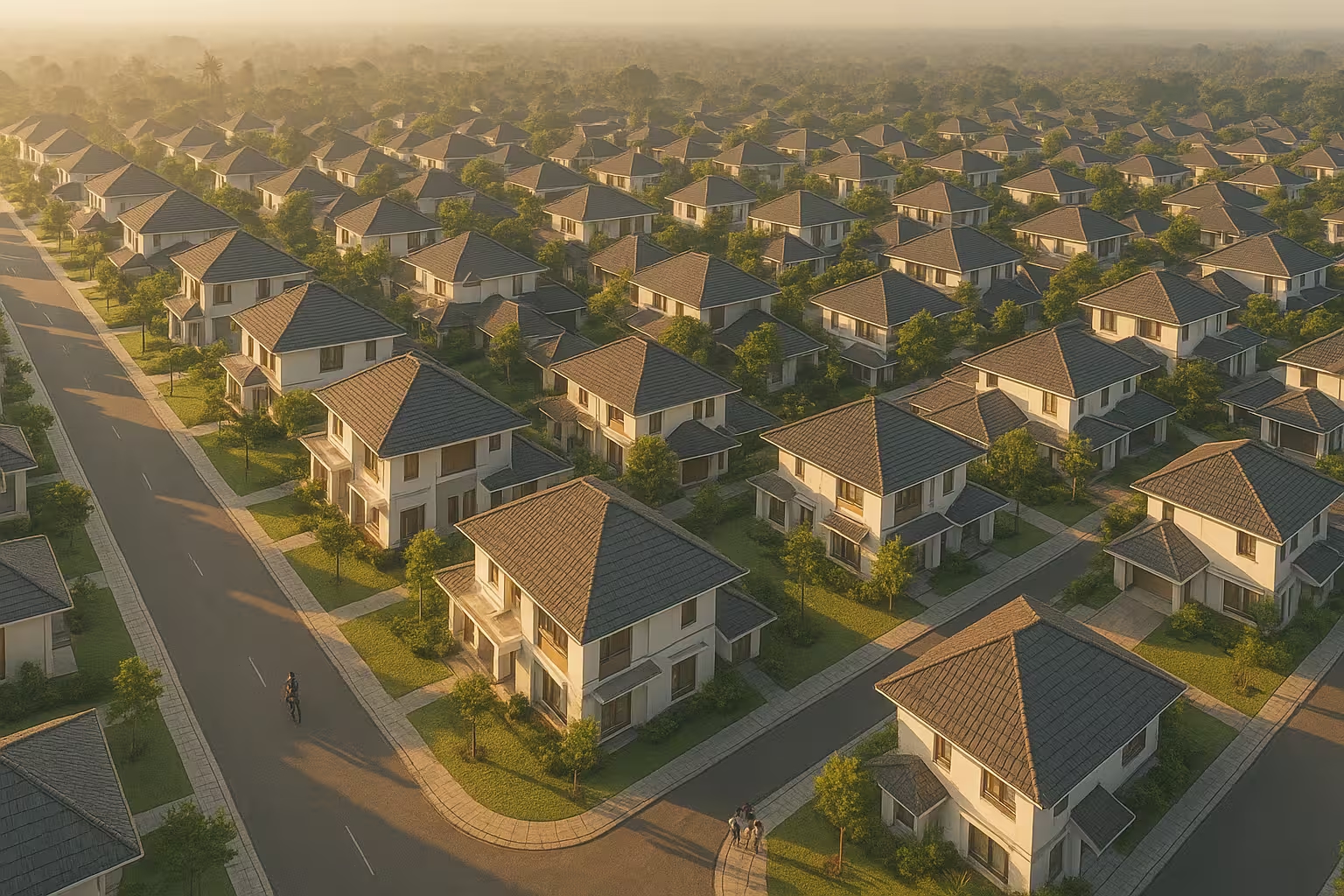 PT Giriburing Adiraya residential development showcase